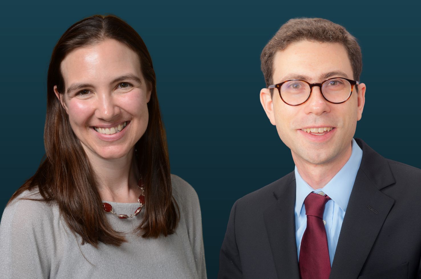 Drs. Danella Hafeman and Zachary Freyberg Drs. Danella Hafeman and Zachary Freyberg